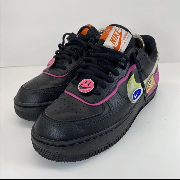 Women's Nike Air Force 1 Shadow 'Cosmic Fuchsia' Sneaker - Picture 5 of 7